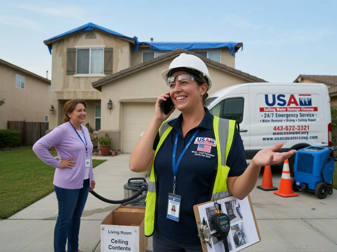 Ceiling Water Damage Restoration Tyndall, SD FAQs