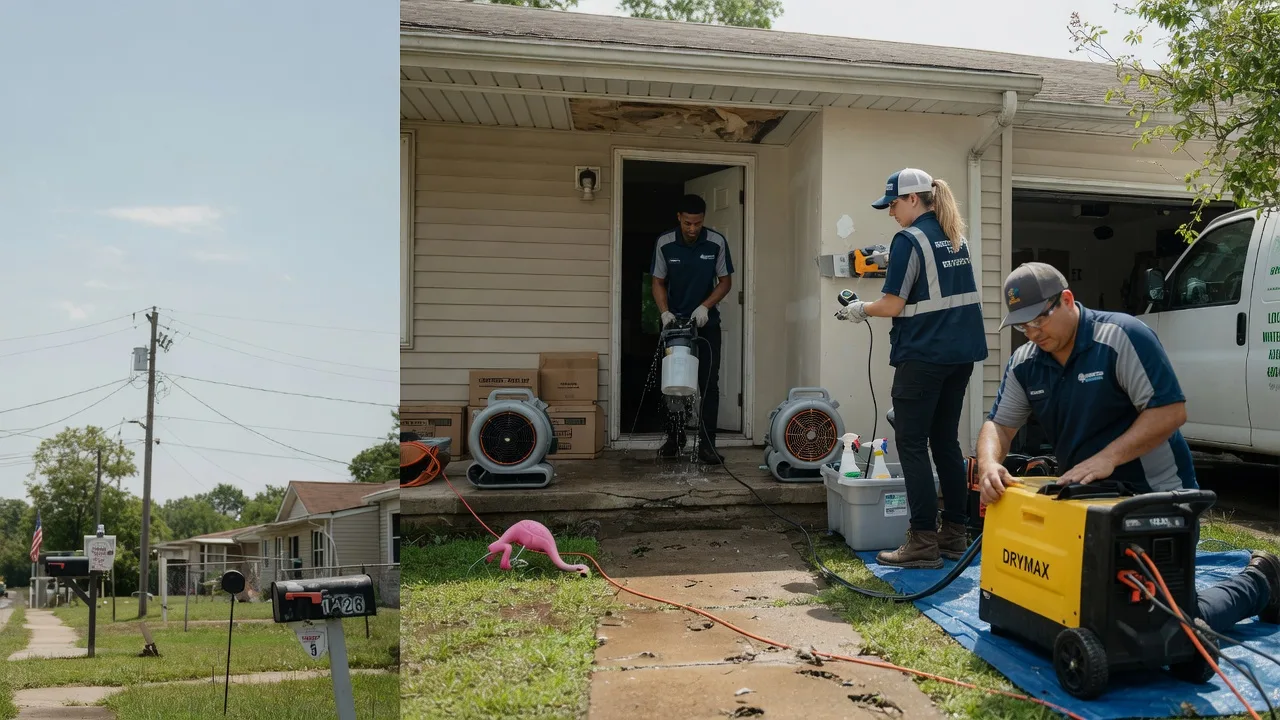 Storm Damage Water Removal in Tyndall, SD near me